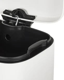 Cestino per i rifiuti 30 L ECOCOLLECT Metallo Bianco