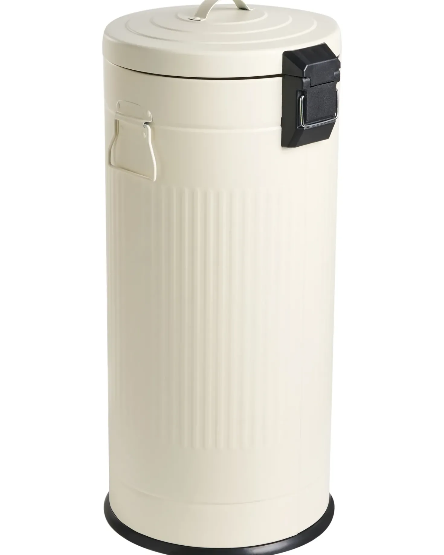 Cestino per i rifiuti 30 L ECOAURA Metallo Beige