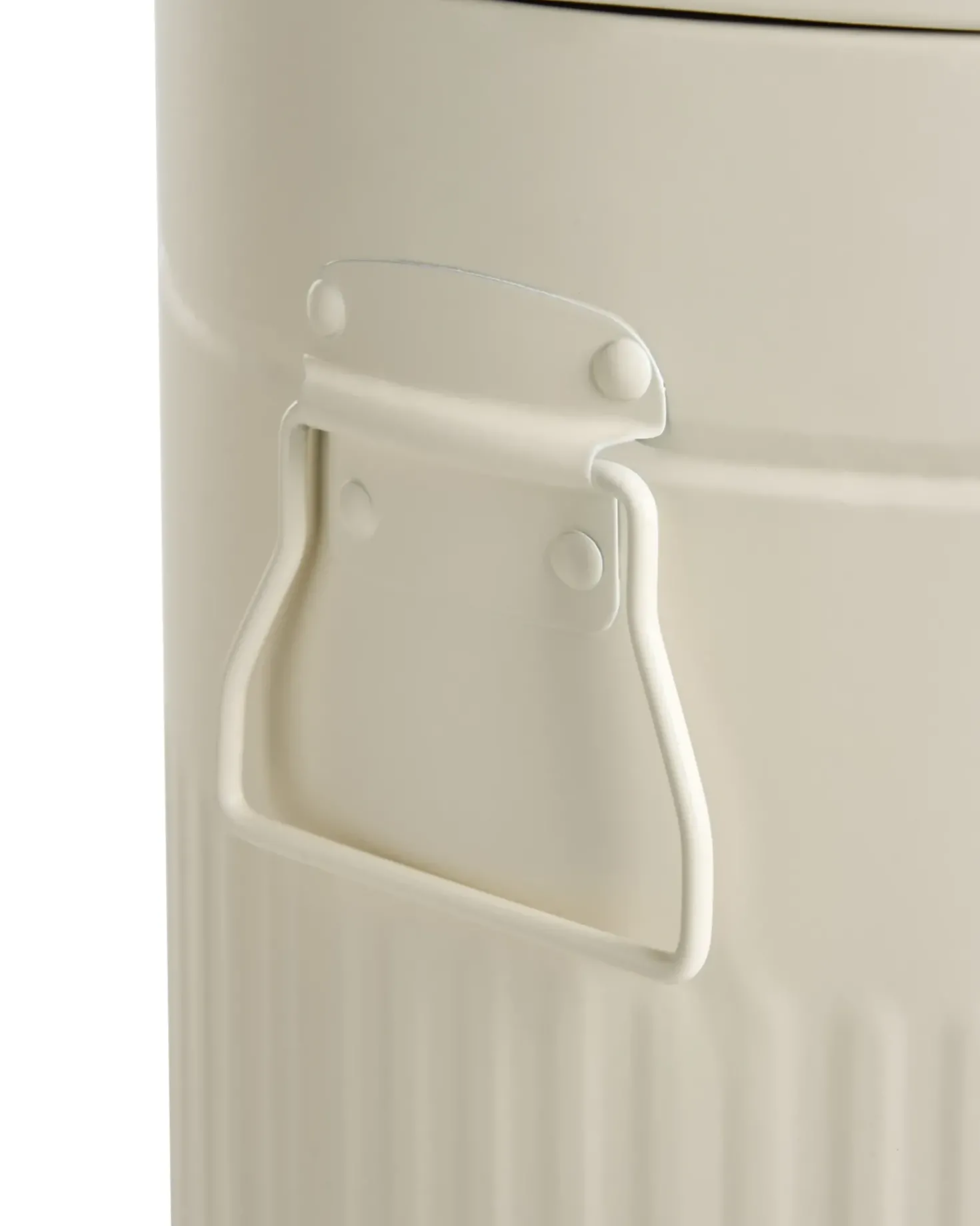Cestino per i rifiuti 30 L ECOAURA Metallo Beige