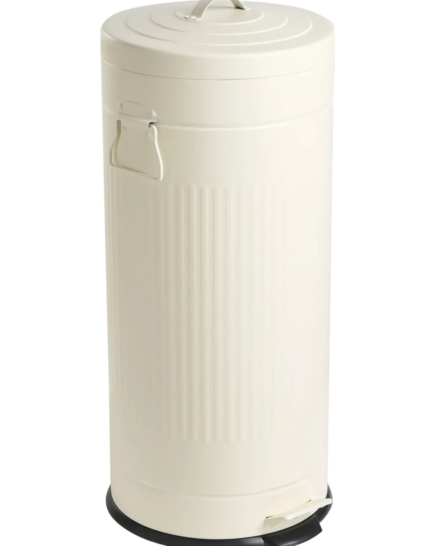 Cestino per i rifiuti 30 L ECOAURA Metallo Beige