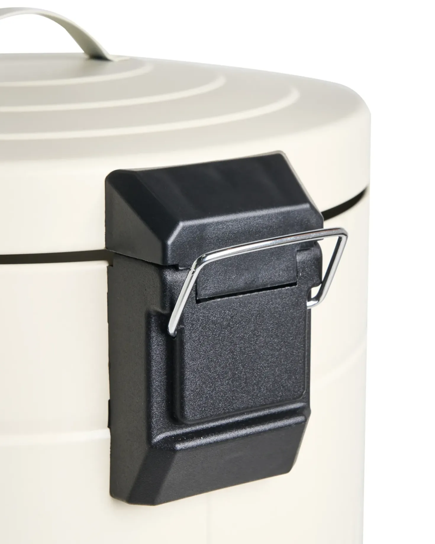 Cestino per i rifiuti 30 L ECOAURA Metallo Beige