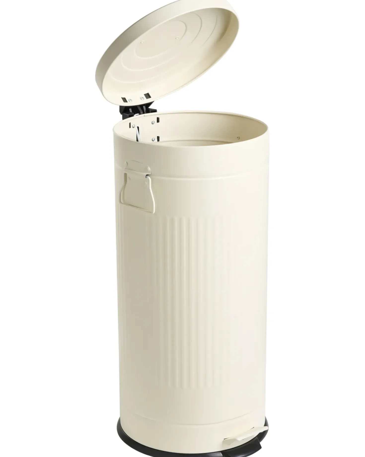 Cestino per i rifiuti 30 L ECOAURA Metallo Beige