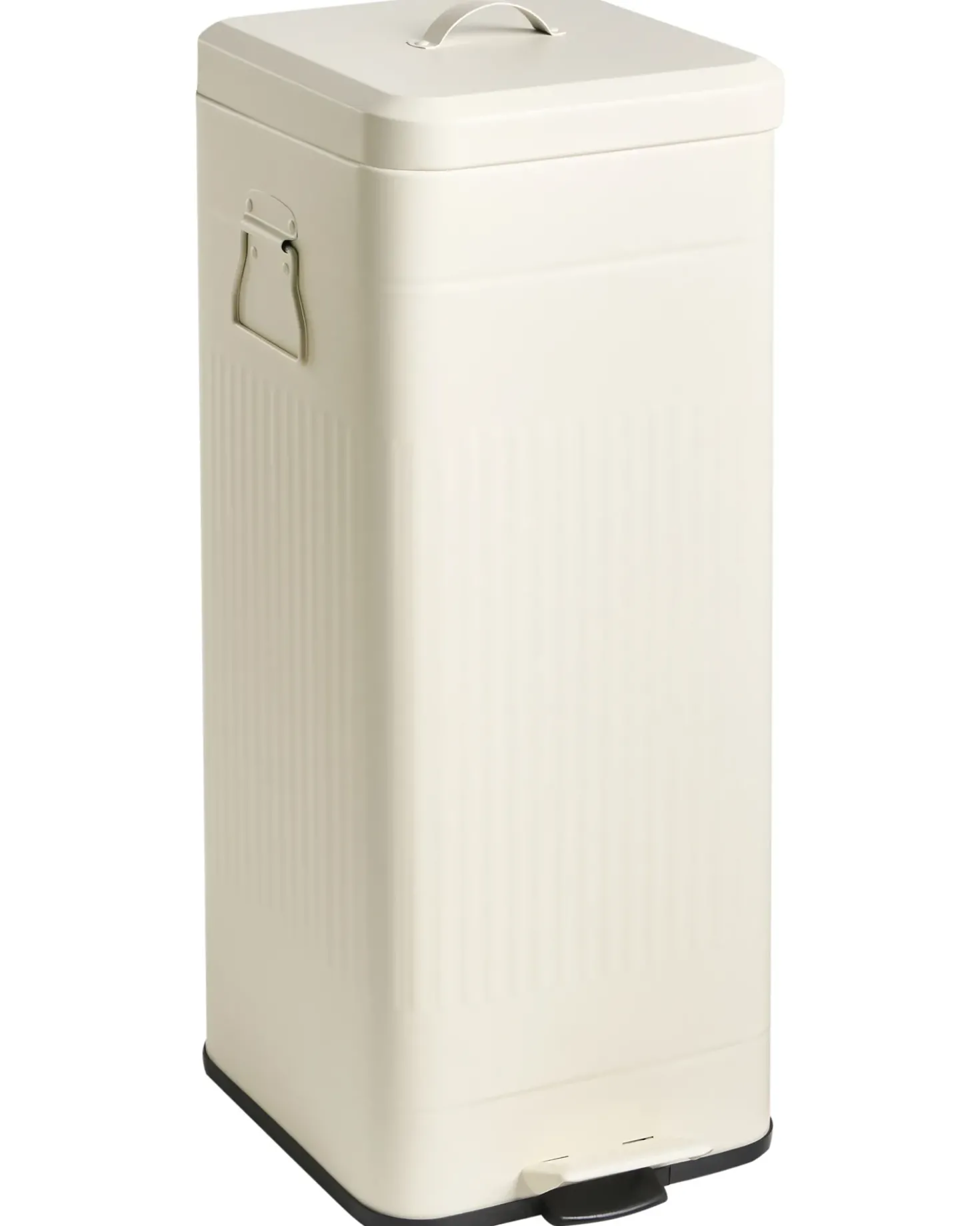 Cestino per i rifiuti 30 L ECOCOMFORT Metallo Beige