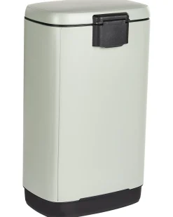 Cestino per i rifiuti 30 L ECOCOLLECT Metallo Verde chiaro