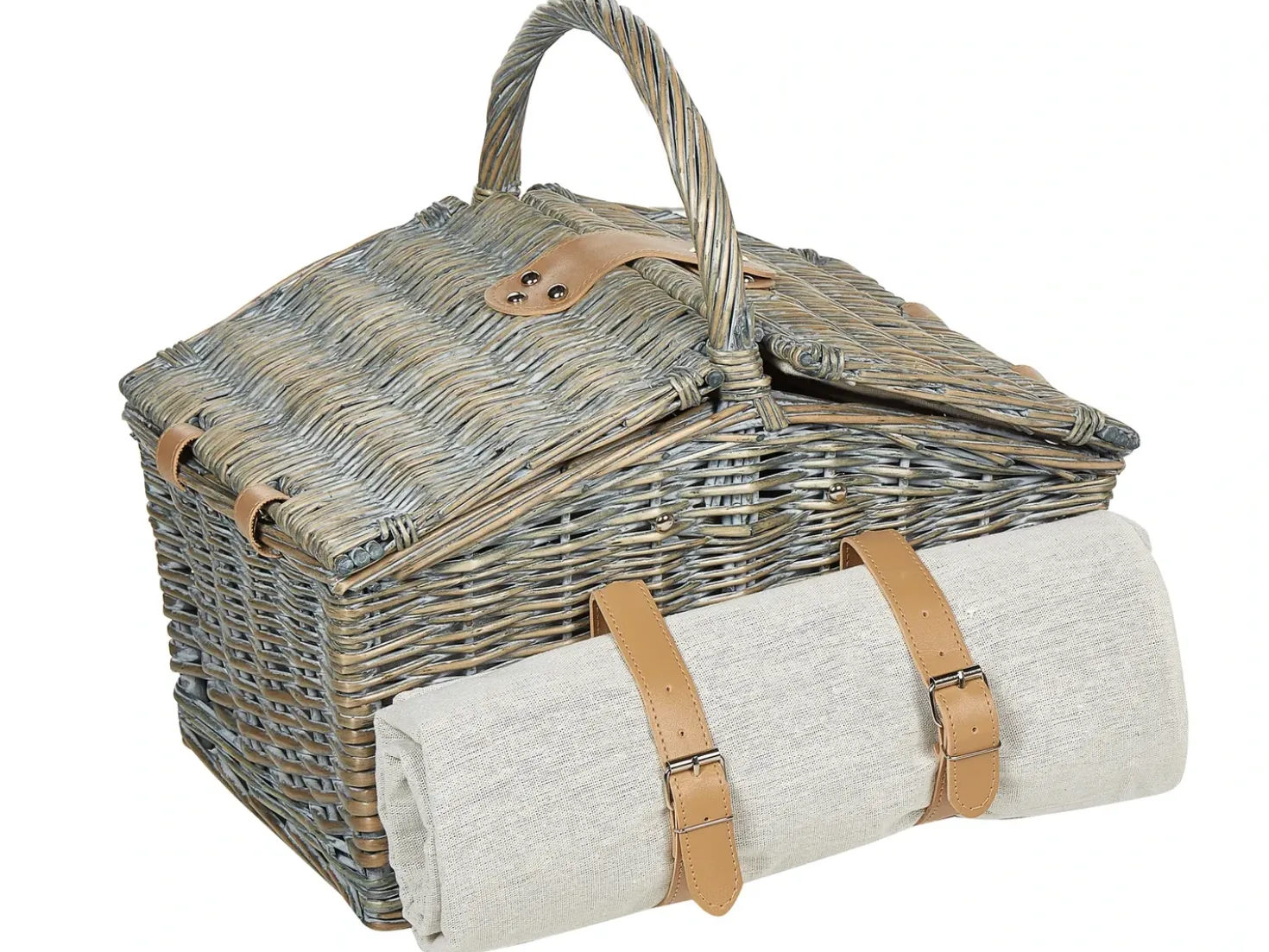 Cesto da Picnic CANELE Vimini Marrone