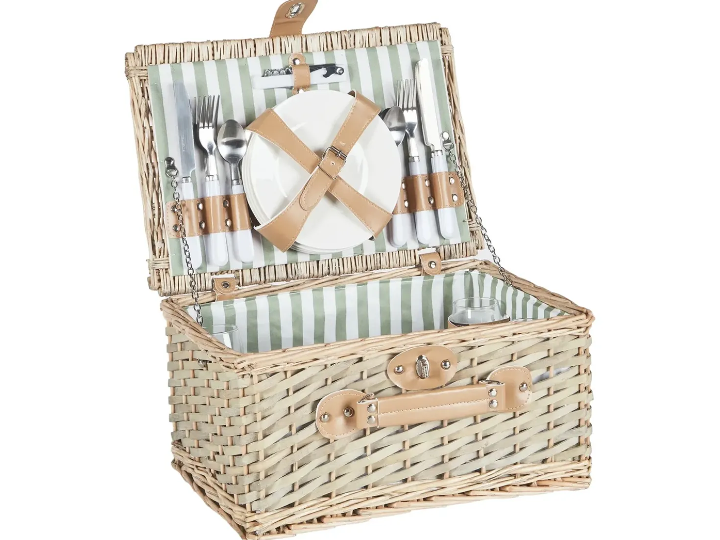 Cesto da Picnic CLEMENTINE Vimini Naturale