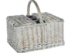 Cesto da Picnic GROSEILLE Vimini Grigio