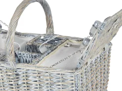 Cesto da Picnic GROSEILLE Vimini Grigio