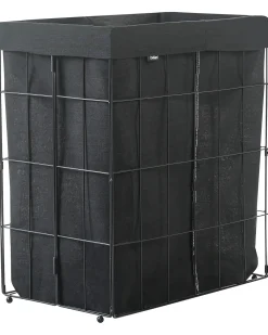 Cesto per la biancheria CULPINA Metallo Nero 100 L