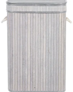 Cesto per la biancheria KALUTARA Bambù Grigio