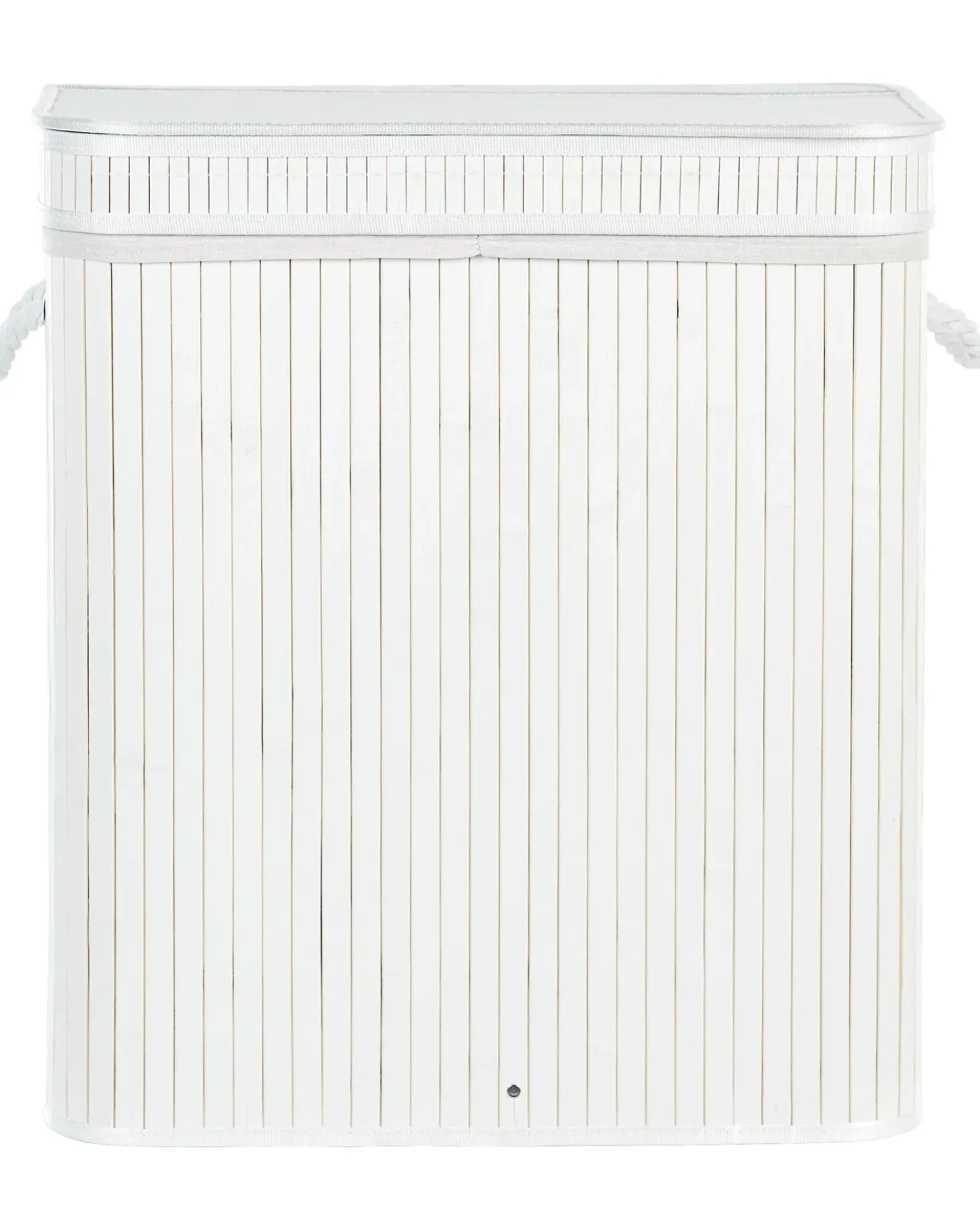 Cesto per la biancheria KALTHOTA Bambù Bianco 100 L