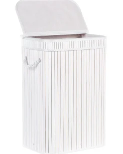 Cesto per la biancheria KALUTARA Bambù Bianco 72 L