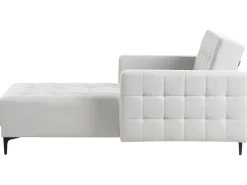 Chaise longue ABERDEEN Tessuto Grigio chiaro