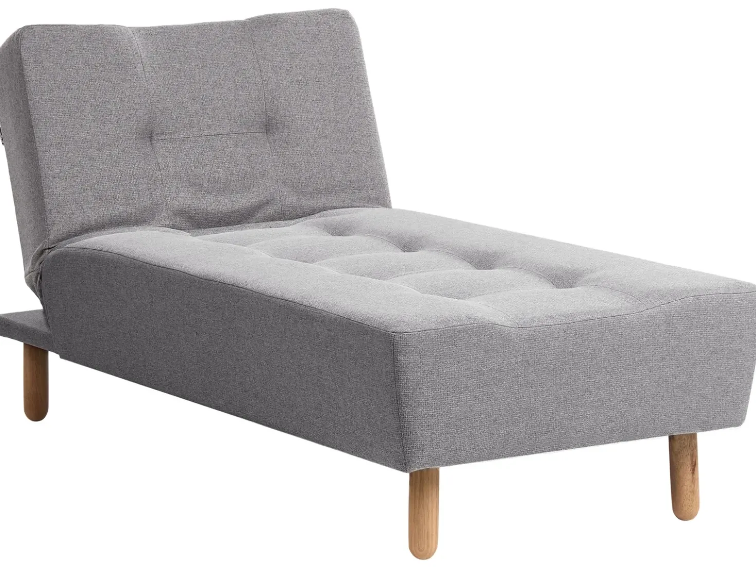 Chaise longue ALSTEN Tessuto Grigio scuro
