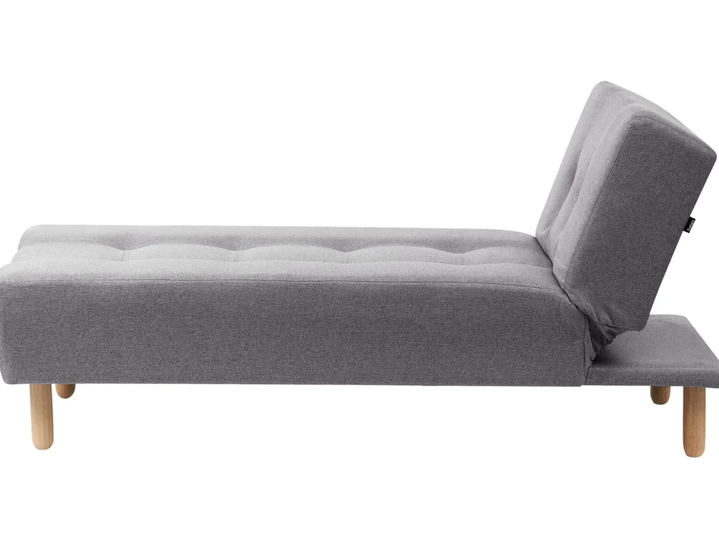 Chaise longue ALSTEN Tessuto Grigio scuro