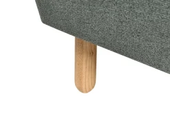 Chaise longue ALSTEN Tessuto Verde