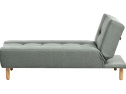 Chaise longue ALSTEN Tessuto Verde