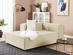 Chaise longue APRICA Lino sintetico Beige