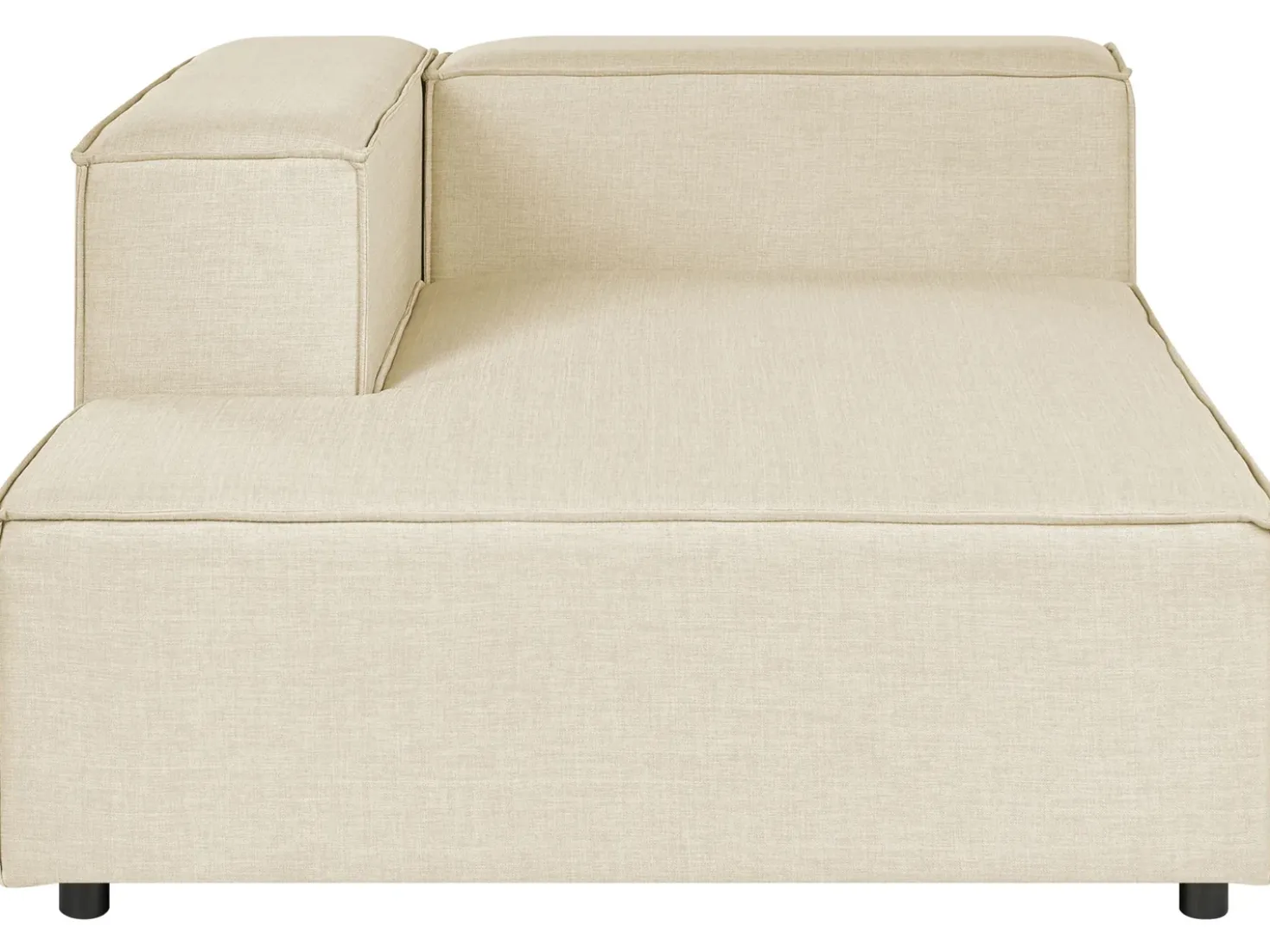 Chaise longue APRICA Lino sintetico Beige