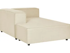 Chaise longue APRICA Lino sintetico Beige