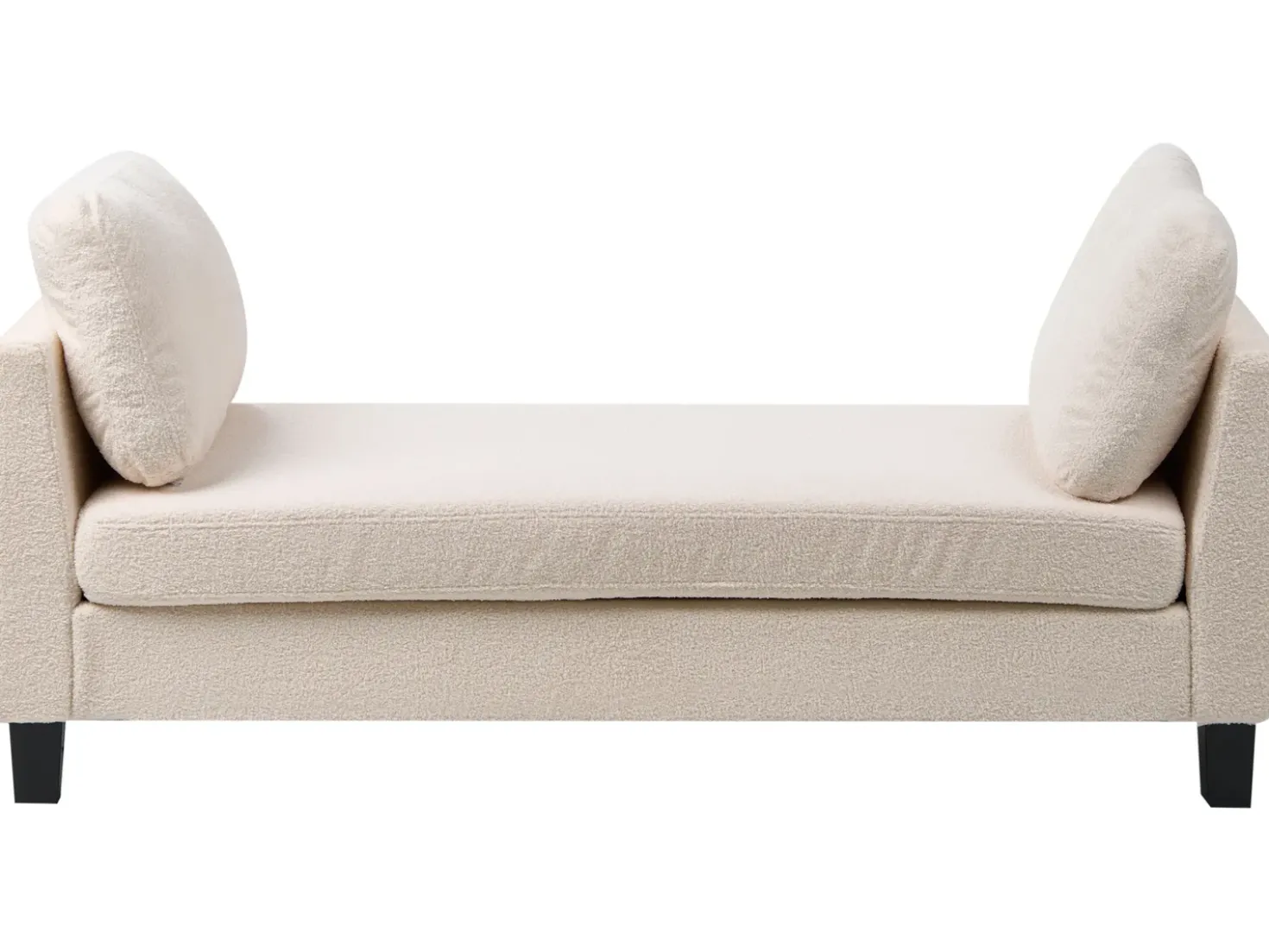 Chaise longue ARCHIANE Tessuto Bianco sporco
