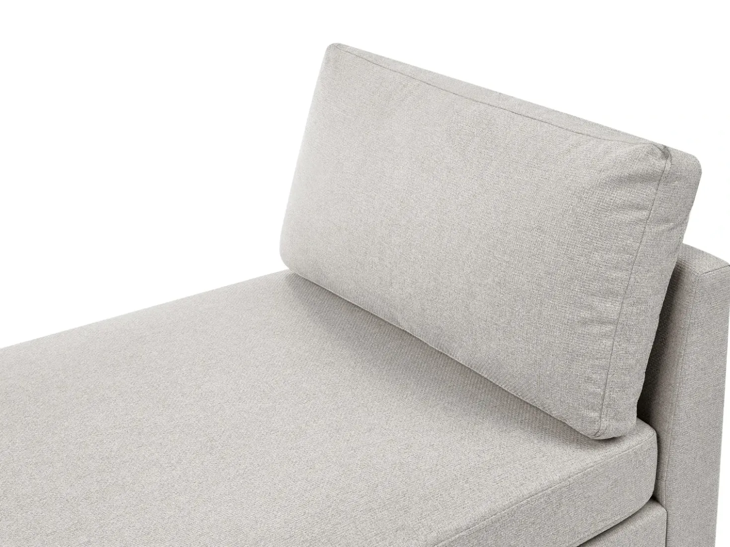 Chaise longue ARCHIANE Tessuto Grigio chiaro