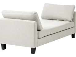 Chaise longue ARCHIANE Tessuto Beige chiaro