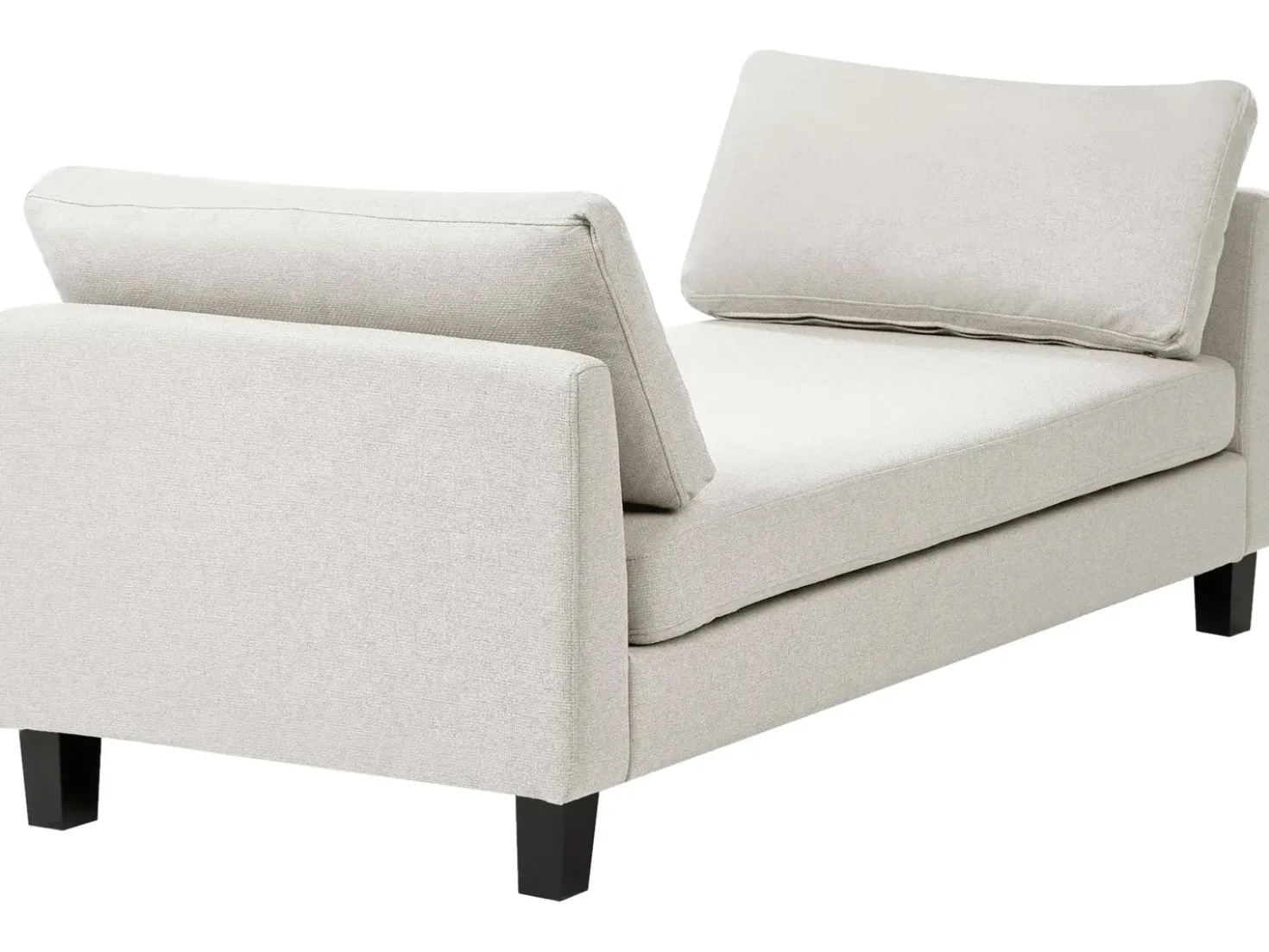 Chaise longue ARCHIANE Tessuto Beige chiaro