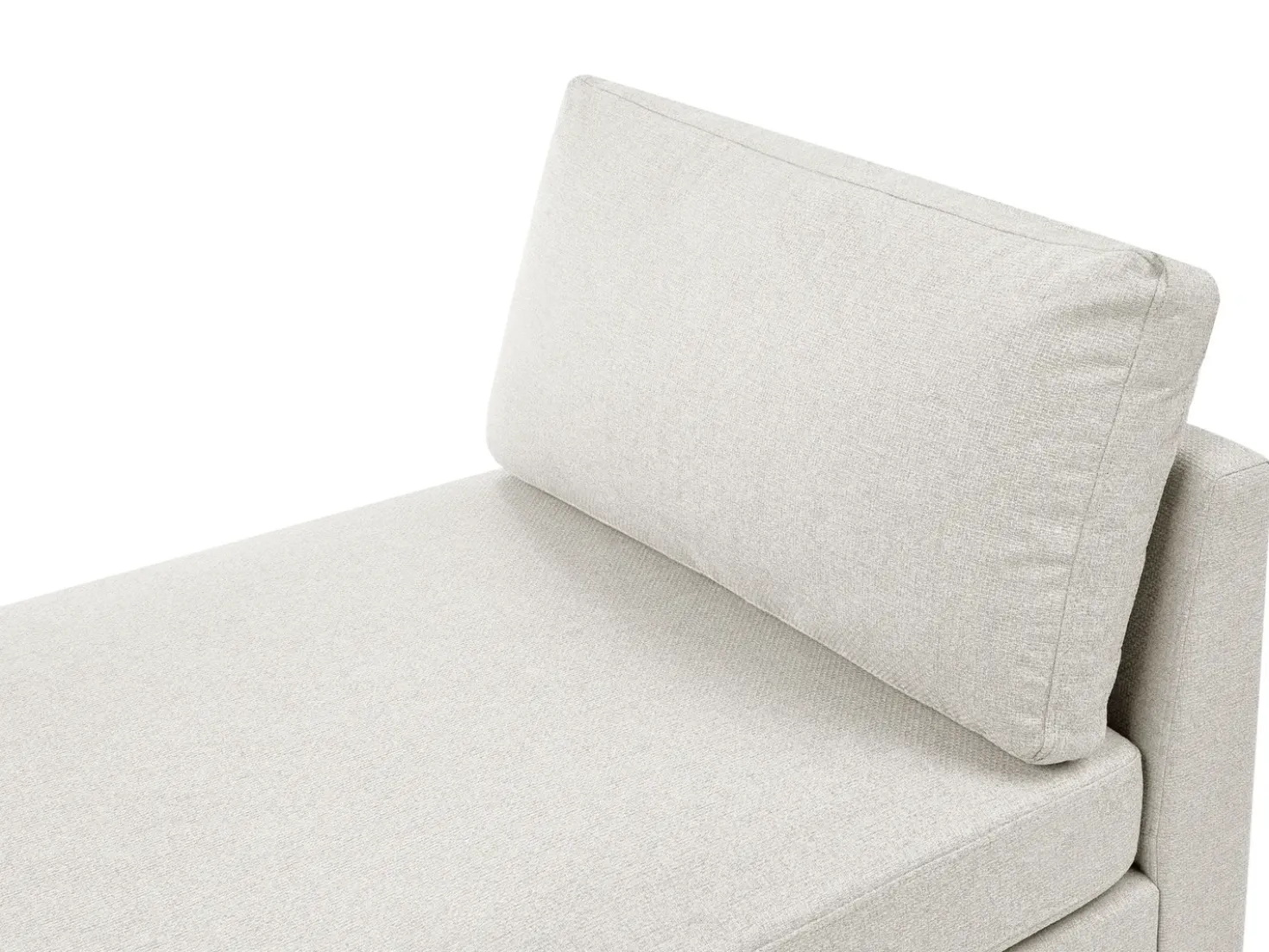 Chaise longue ARCHIANE Tessuto Beige chiaro