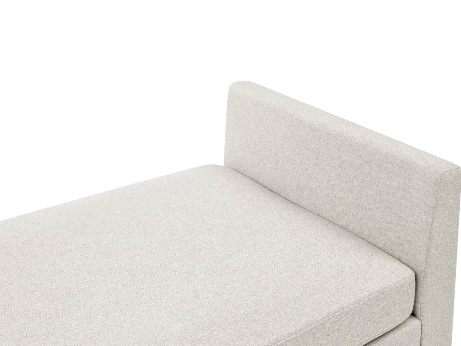Chaise longue ARCHIANE Tessuto Beige chiaro