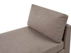 Chaise longue ARCHIANE Tessuto Tortora