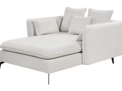 Chaise longue CHARMES Tessuto Beige chiaro