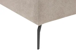 Chaise longue CHARMES Tessuto Tortora