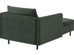 Chaise longue EGERIS Velluto a coste Verde scuro
