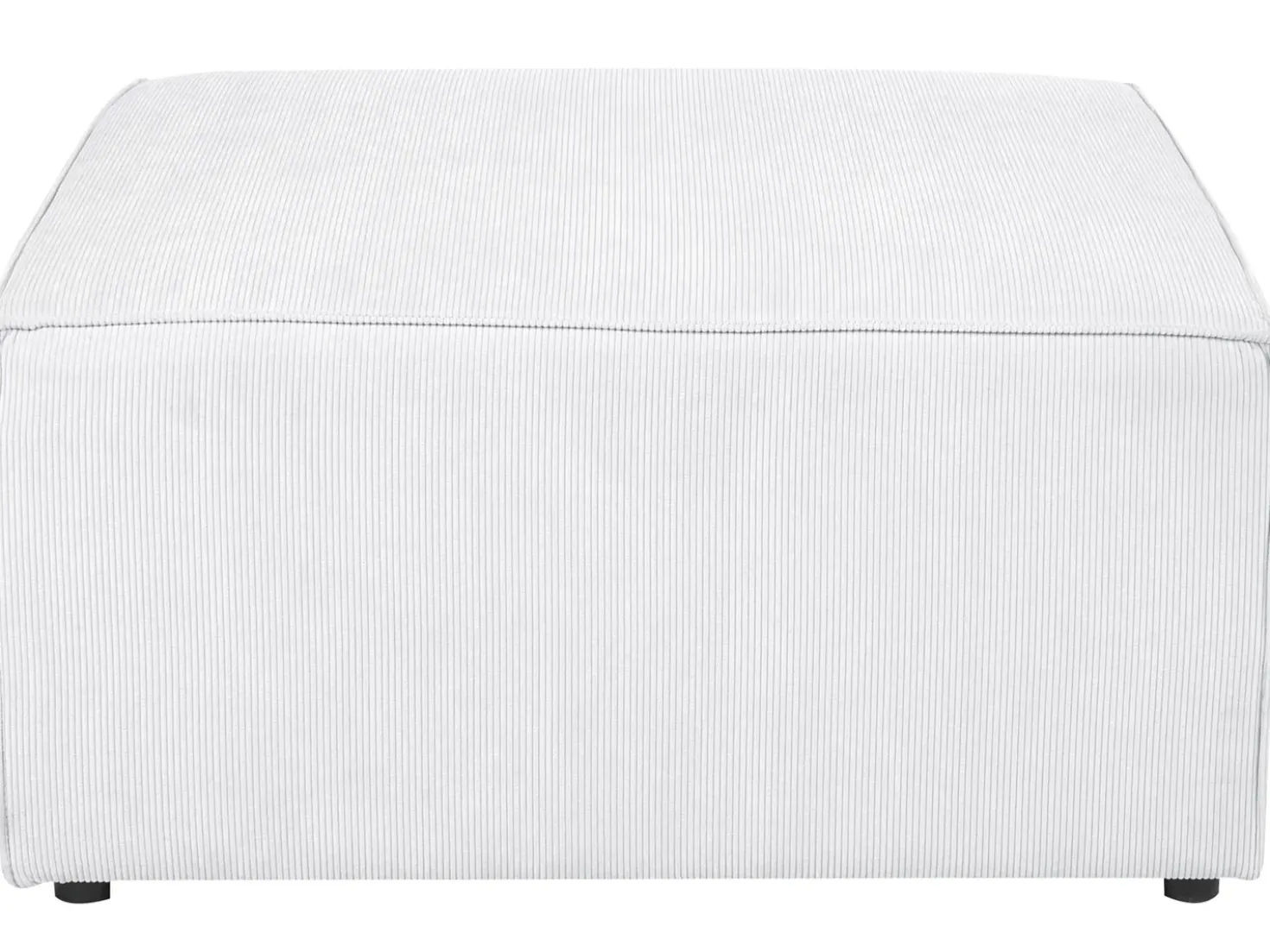 Chaise longue LEMVIG Velluto a coste Bianco sporco