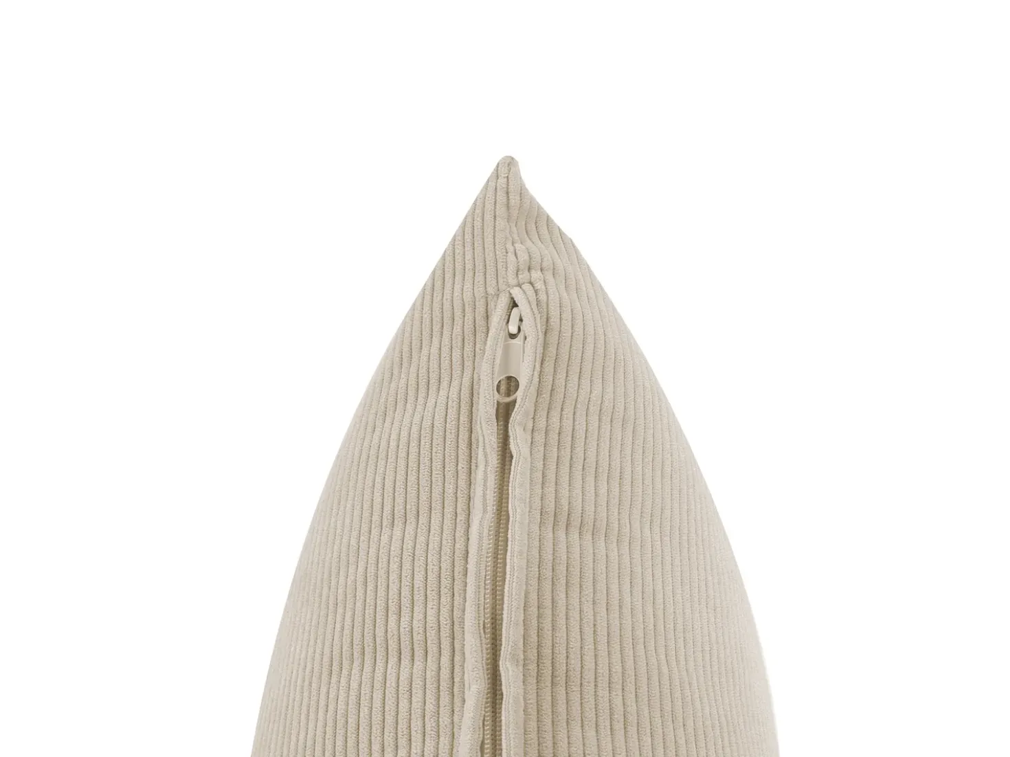 Chaise longue LEMVIG Velluto a coste Beige chiaro