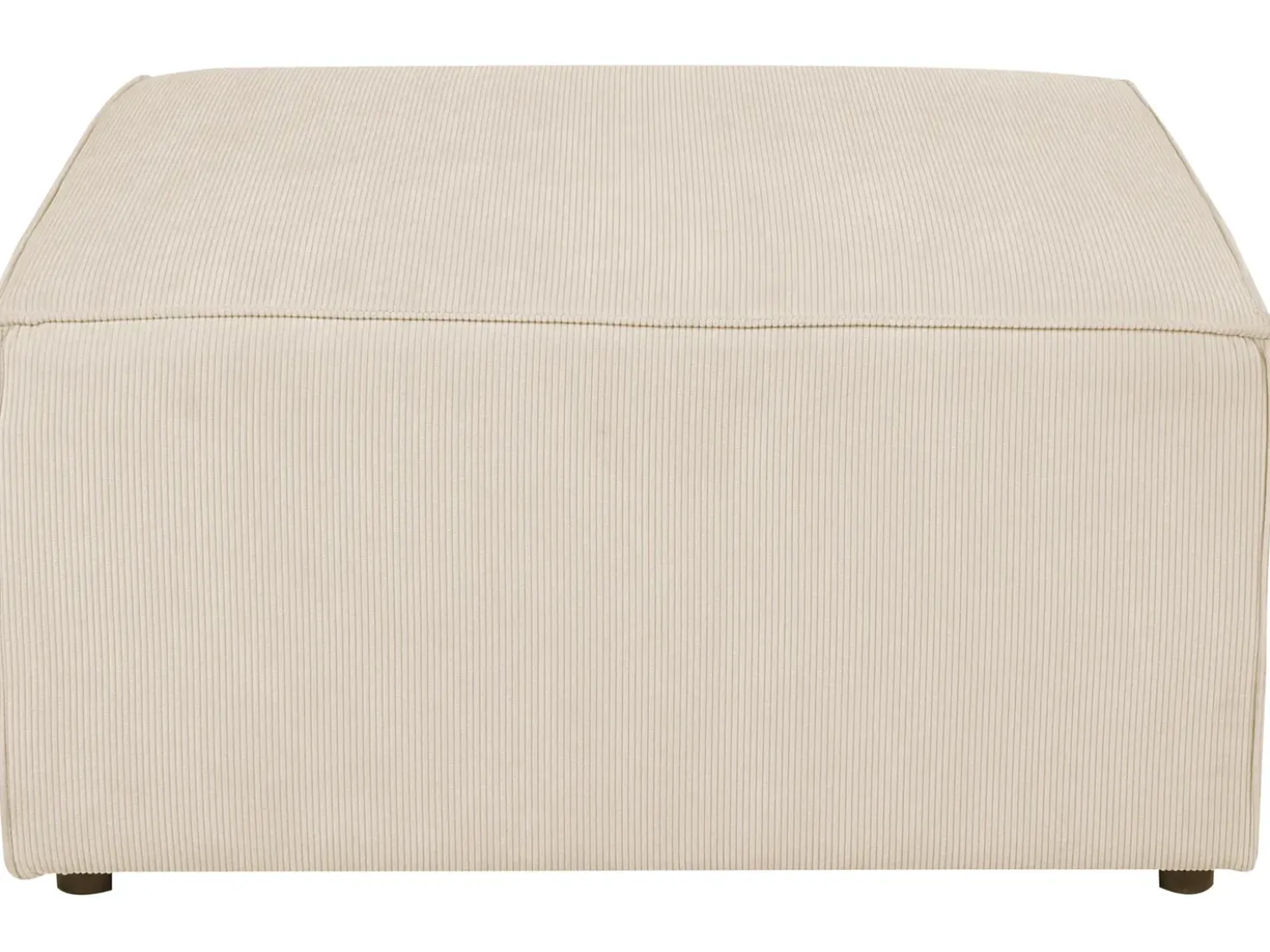 Chaise longue LEMVIG Velluto a coste Beige chiaro