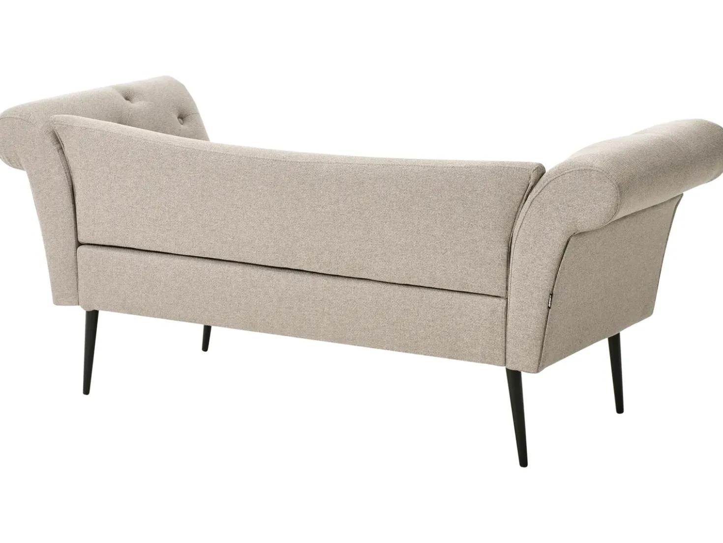 Chaise longue NANTILLY Tessuto Marrone chiaro