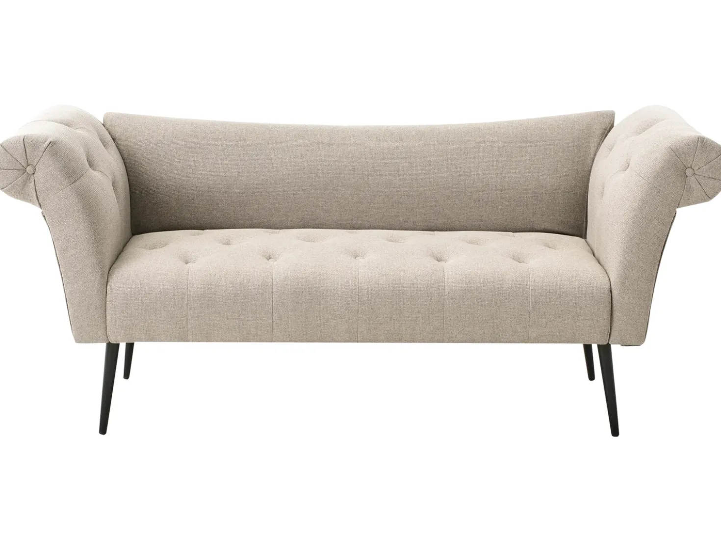 Chaise longue NANTILLY Tessuto Marrone chiaro
