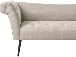 Chaise longue NANTILLY Tessuto Marrone chiaro