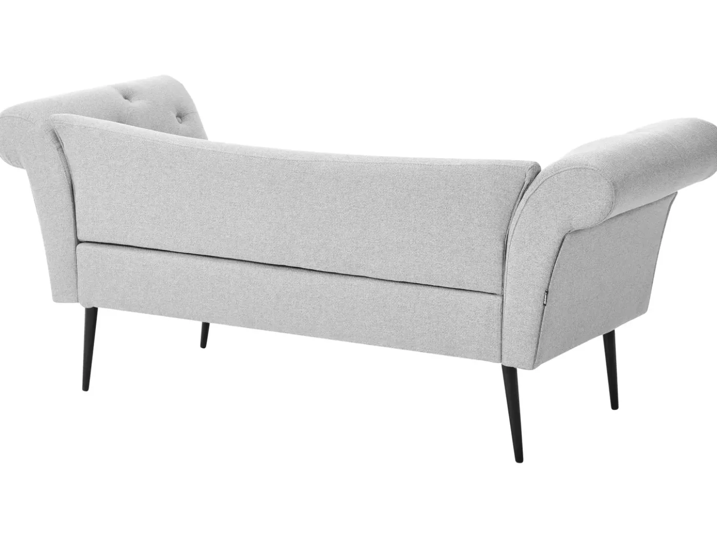 Chaise longue NANTILLY Tessuto Grigio chiaro