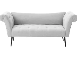 Chaise longue NANTILLY Tessuto Grigio chiaro