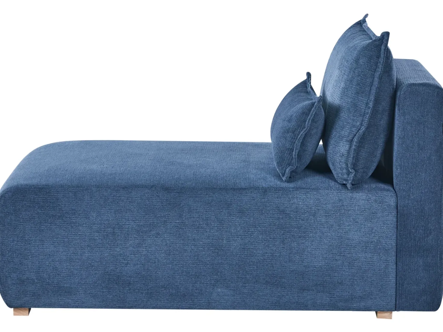 Chaise longue NERBO Tessuto Blu