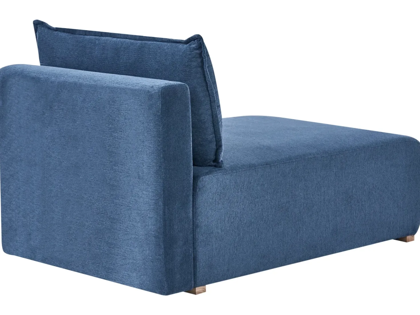 Chaise longue NERBO Tessuto Blu