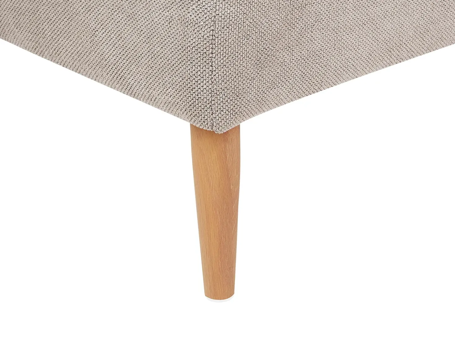 Chaise longue NIORT Tessuto Beige