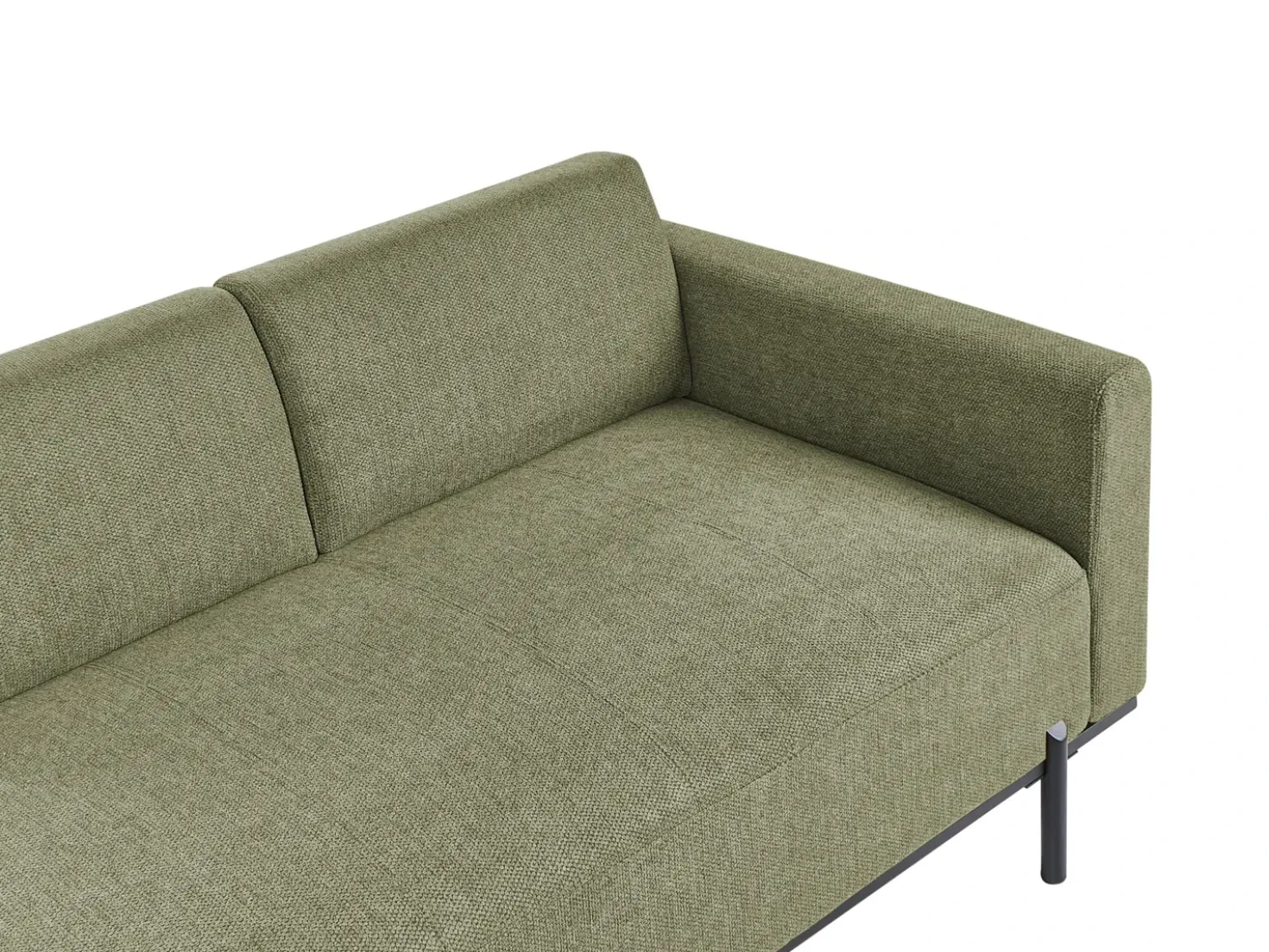 Chaise longue SAVASSE Lino sintetico Verde