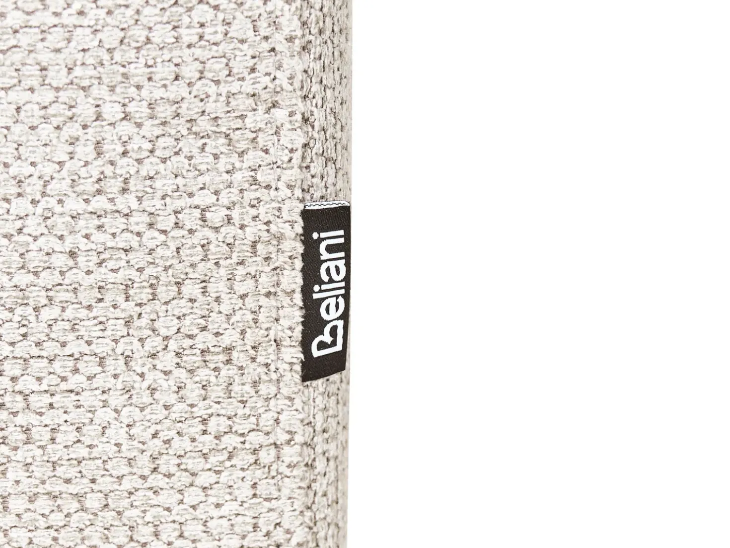 Chaise longue SAVASSE Lino sintetico Beige chiaro