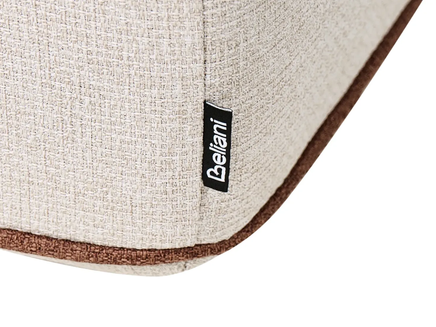 Chaise longue SEILLANS Tessuto Beige chiaro