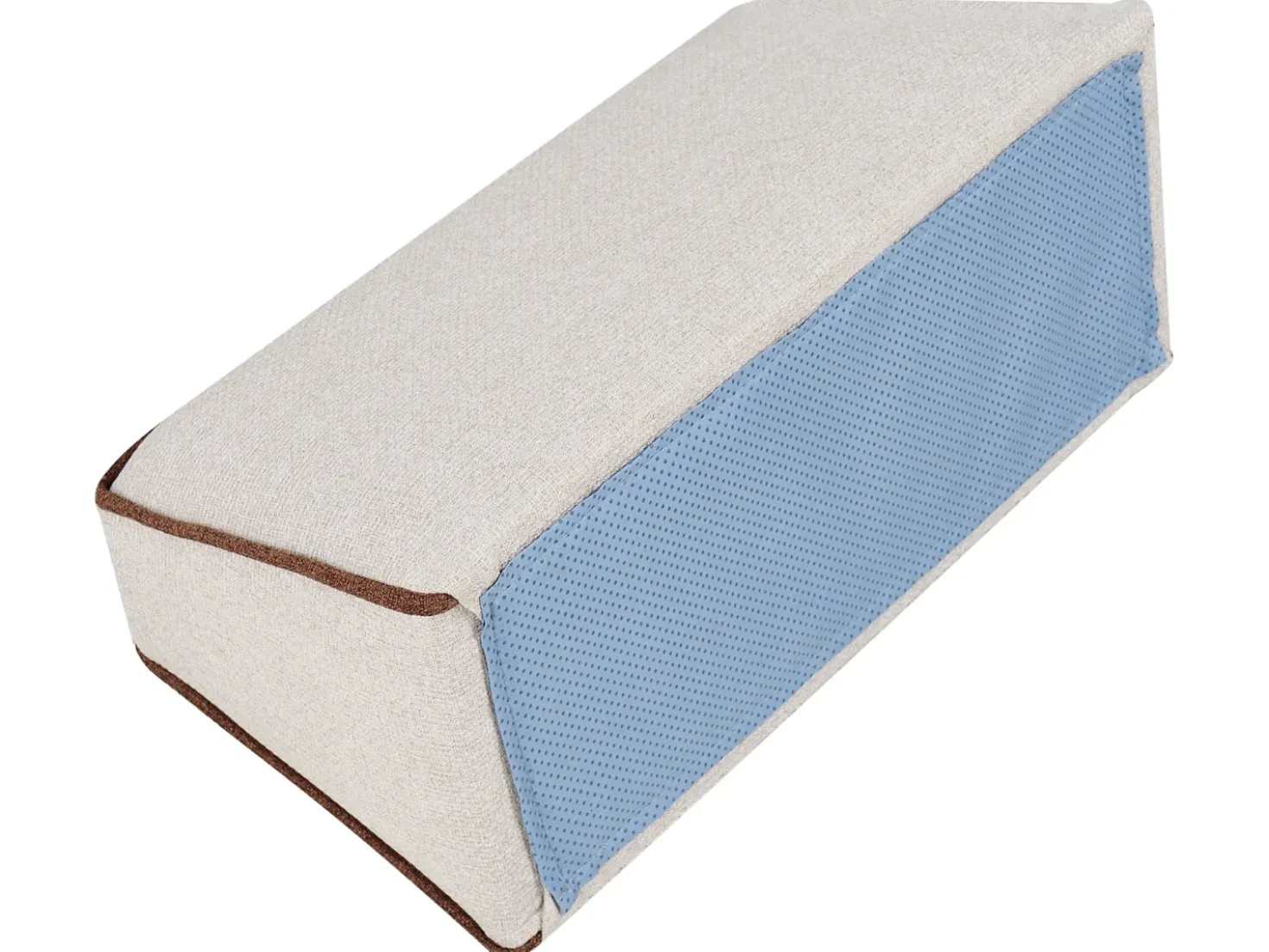 Chaise longue SEILLANS Tessuto Beige chiaro
