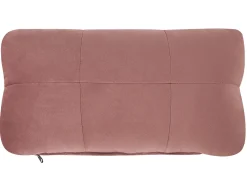 Chaise longue SIMORRE Velluto Rosa pastello con altoparlante Bluetooth integrato